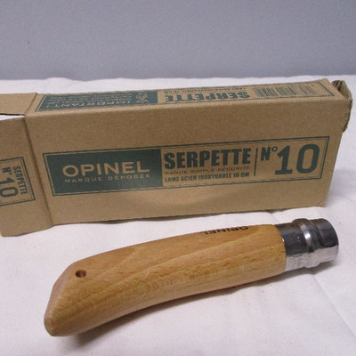 OPINEL Folding  Knife No10 Serpette