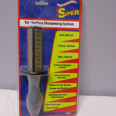 Tri-Surface Sharpening System