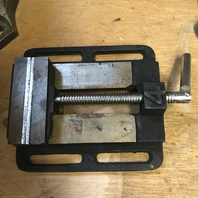 Lot 14 - WorkForce 5 Bench Vise and Other Vise