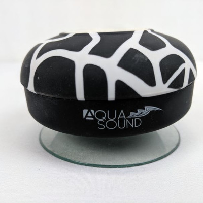 Aqua Sound Shower Speaker with Suction Cup, 3