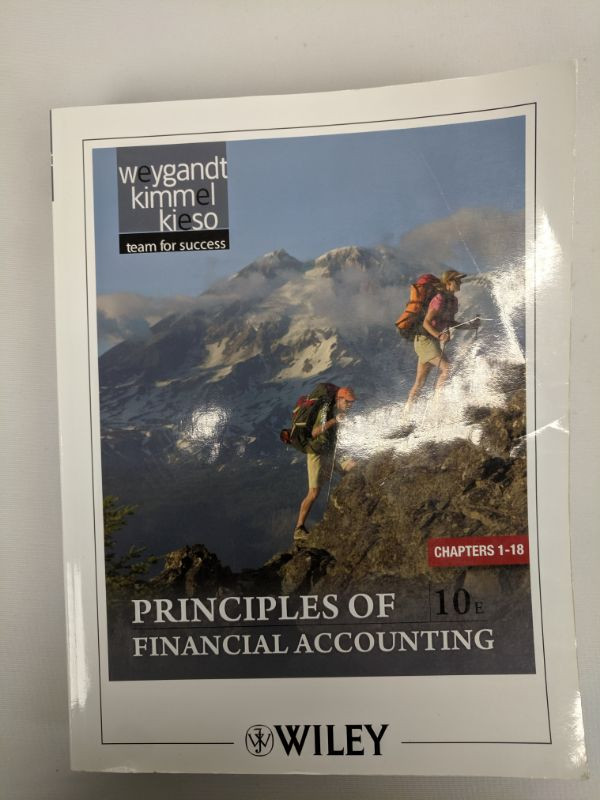 Principles Of Financial Accounting, 10th Edition, Wiley