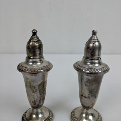 Empire Vintage Silver Plated Salt and Pepper Shakers