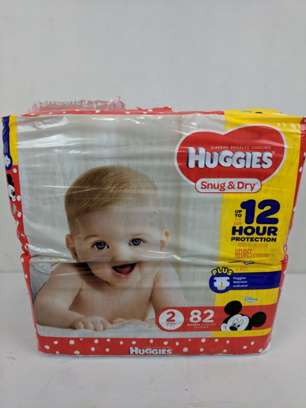 huggies snug & dry size 2