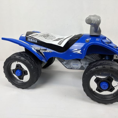 Yamaha Ride-On Toy, Blue 4-Wheeler by 
