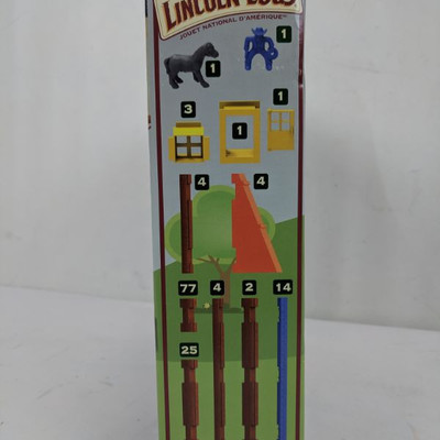 K'nex Lincoln Logs 137 Piece Set - New