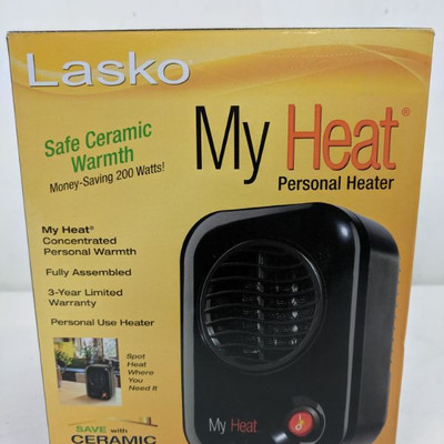 Lasko My Heat Personal Heater - New
