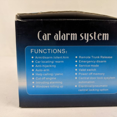 Beret Car Alarm System - New