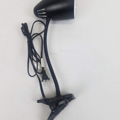 Clip Lamp, Black - New