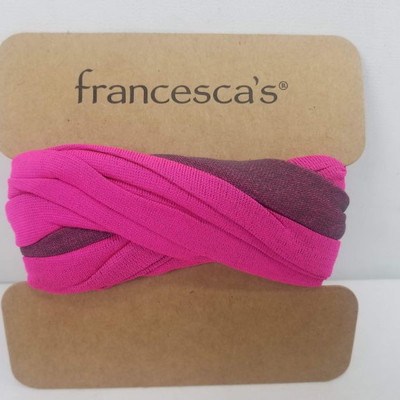 Francesca's Hair Wraps. 1 Pink, 1 Black & White - New