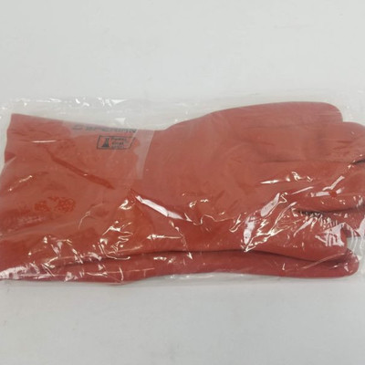 Sperian Chemical Resistant Gloves, Power Coat 620-XL, Orange - New