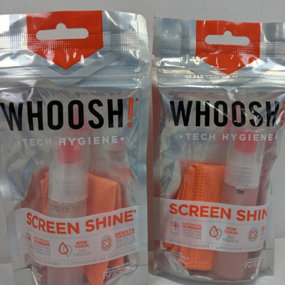 Whoosh! Screen Shine, Set of 2 - New