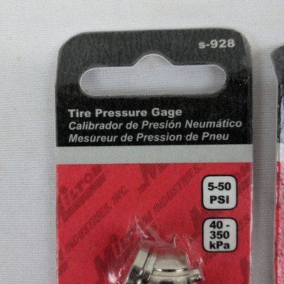 Tire Pressure Gage, Set of 2 - New