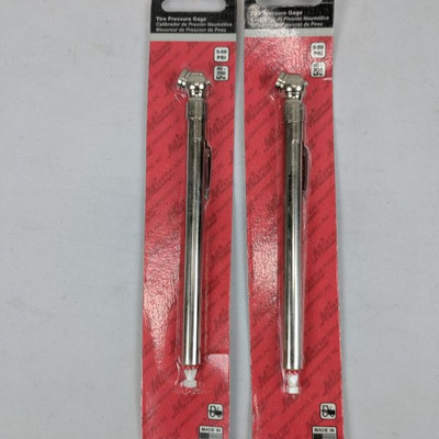 Tire Pressure Gage, Set of 2 - New