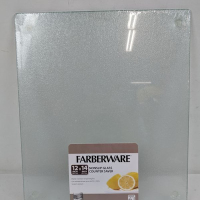 Farberware Nonslip Glass Counter Saver, 12