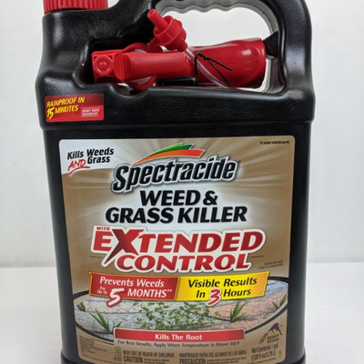 Spectracide Weed & Grass Killer Extended Control 1 Gallon - New