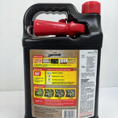 Spectracide Weed & Grass Killer Extended Control 1 Gallon - New