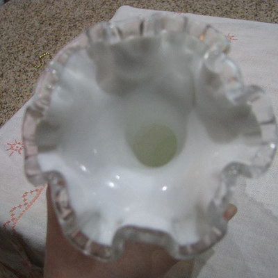 Fenton Handpainted Vase