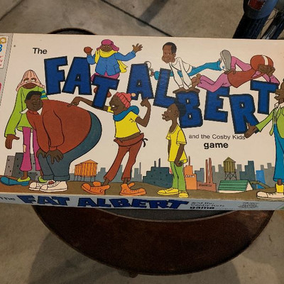 Vintage 70's Fat Albert Board Game
