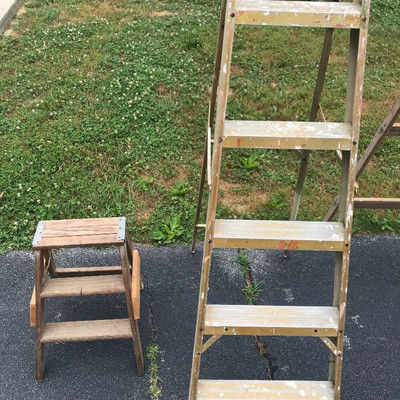 Lot 40 - Three Ladders