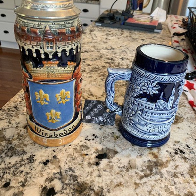 German Stein and German mug