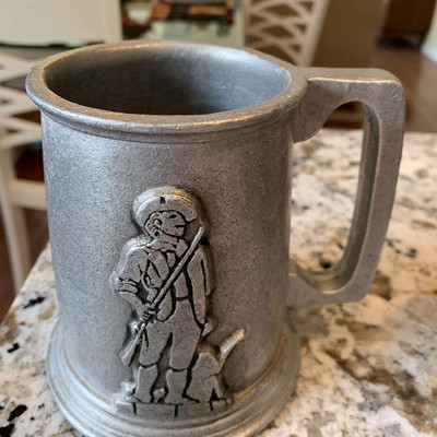 Budwesier Anheuser-Busch Beer Mug & Pewter Mug