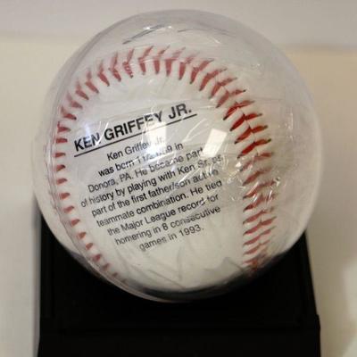 Ken Griffey Jr. Commemorative Baseball in Case - New - L-007