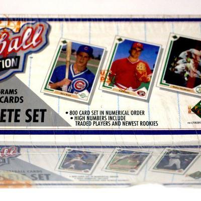 1991 Upper Deck Baseball Cards Factory Complete Set Sealed Box 800 Cards D-010