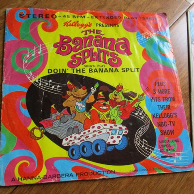 Records - 45 LP's - The Banana Splits & More