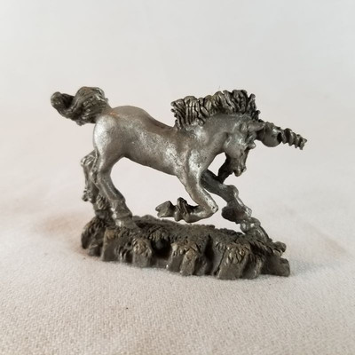 Miniature Pewter Unicorns
