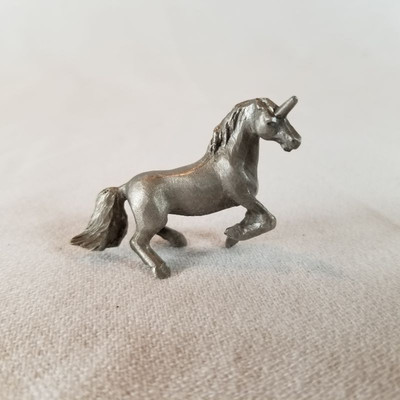 Miniature Pewter Unicorns