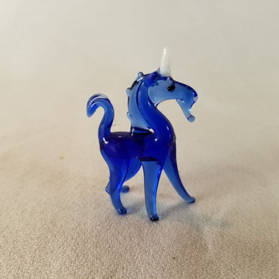 Hand Blown Glass Unicorns