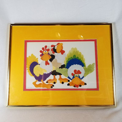 "The Peaking Chickens" by  Stewart Moskowitz