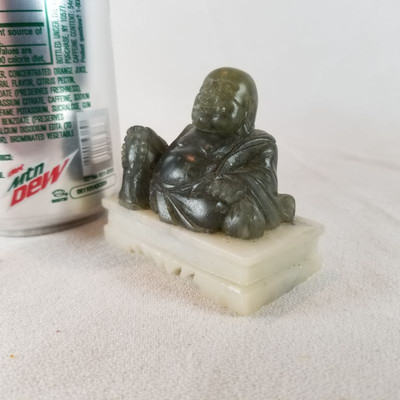 Miniature Jade Buddha