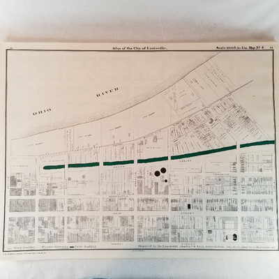Atlas Historical Reprints of City of Louisville and Jefferson & Oldham Counties - Set of 11