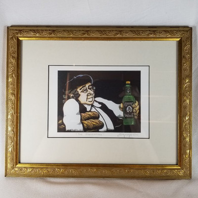 "The Frenchman" Woodblock Print by John Schirmer