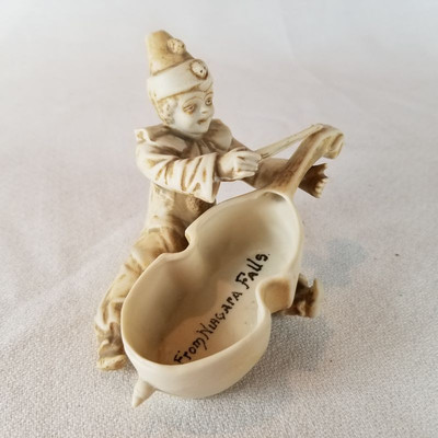 Clown Cello Player - Vintage Souvenir