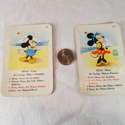 German "Disney Cards"