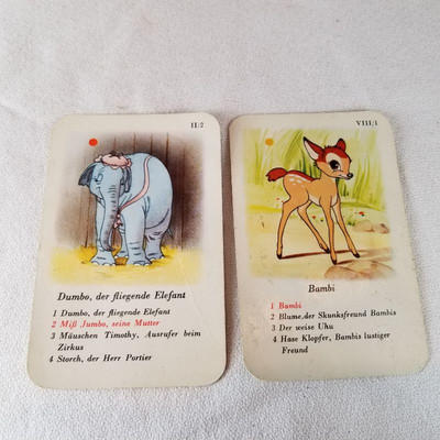 German "Disney Cards"