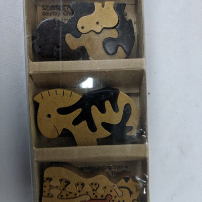 Puzzles In Pieces - Wooden Animal Puzzles