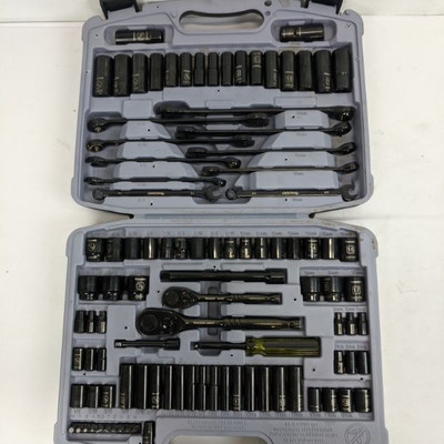 Husky Wrench & Socket Set, Complete, Excellent Condition