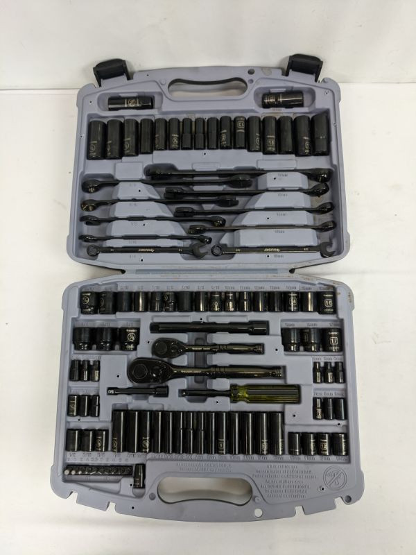 Husky Wrench & Socket Set, Complete, Excellent Condition