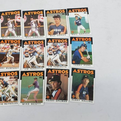 15 Astros Baseball Cards
