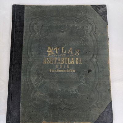 Atlas of Ashtabula Co. Ohio Citus Simmons & Citns 1874