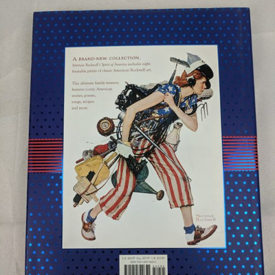 Norman Rockwell's Spirit Of America, Large Hard Cover, 12x9