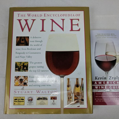 Kevin Zraly's American Wine Guide & Encyclopedia of Wine, Hard Cover 10x12