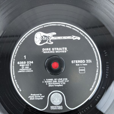 Dire Straits Record Making Movies, Rated VG
