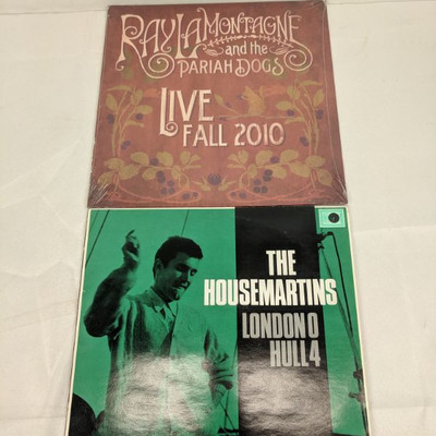 Ray Lamontagne Live Fall 2010 Record (New) & The Housemartins London, Rated VG