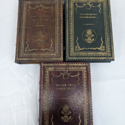 3 Classic Book Boxes