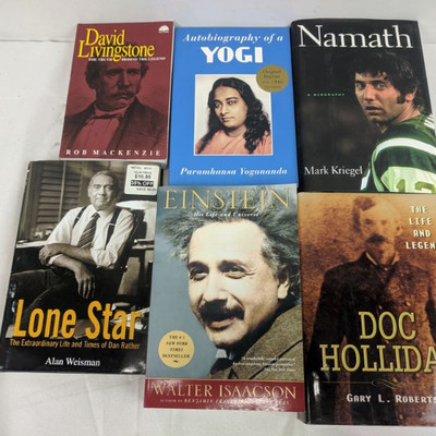 6 Biography Books: David Livingstone - Doc Holliday