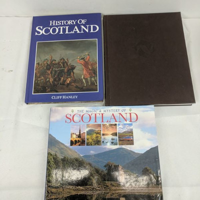 3 Books: History of Scotland - Magic & Mystery of Scotland